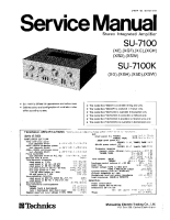 Technics - SU-7100-K - Service manual 